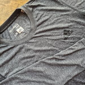 Adidas Gray Heather Ultimate Tee